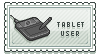 tablet user